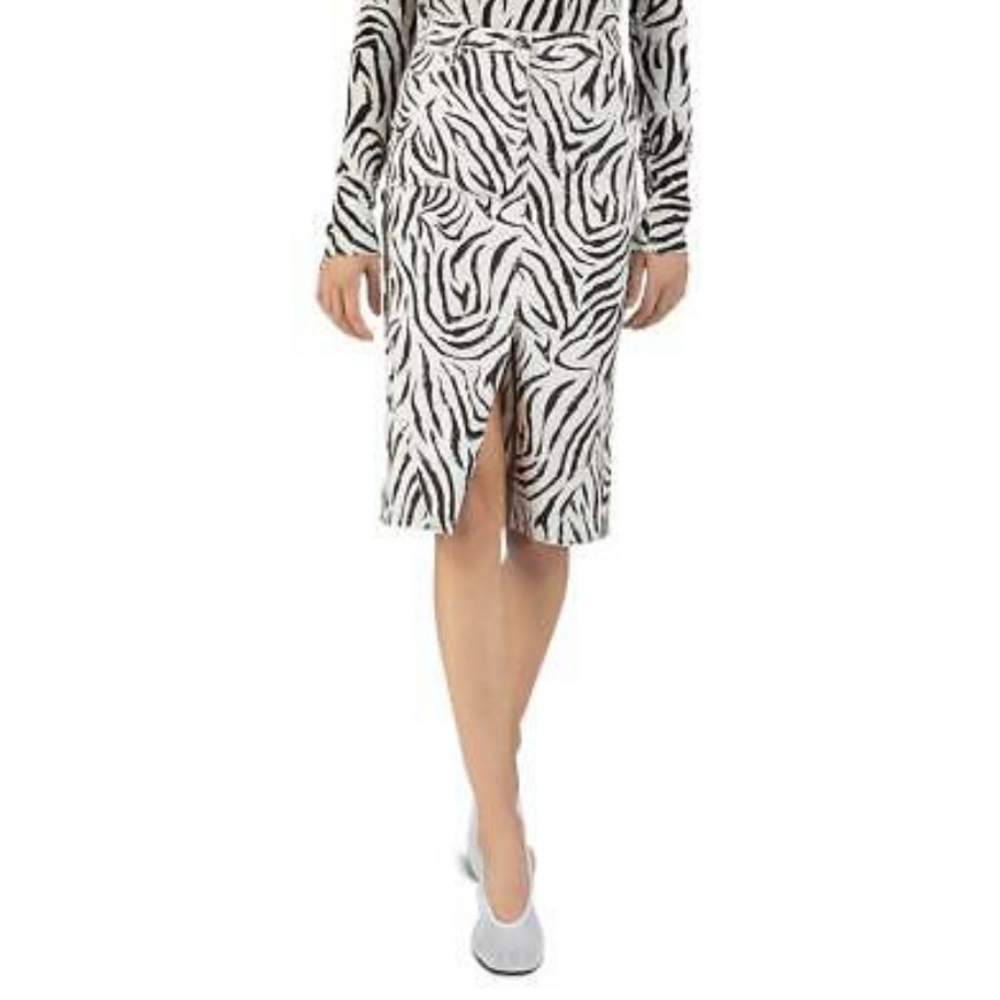 ATM Zebra Print Skirt